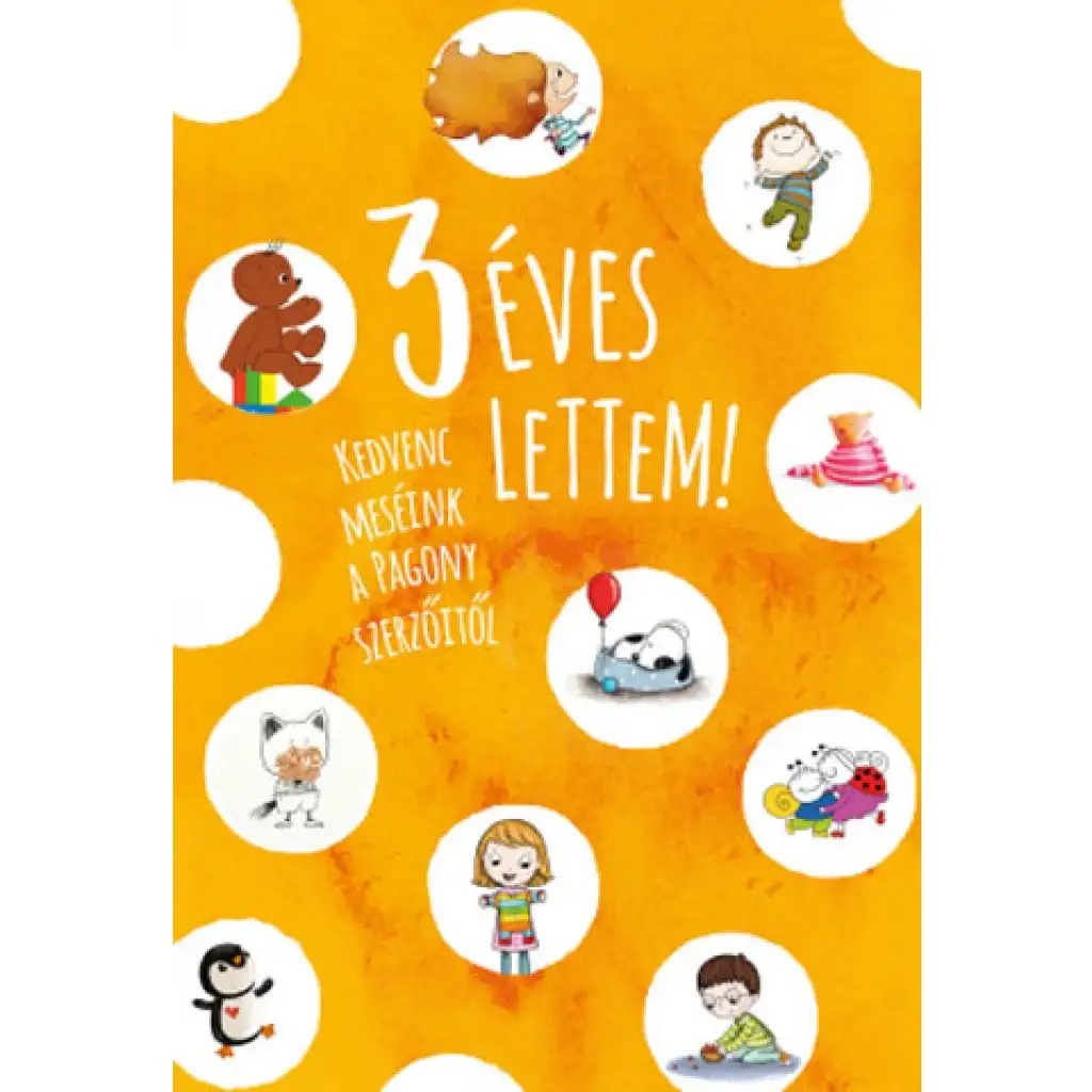 imagen de Cumplí 3 años libro de cuentos - Pagony 1
