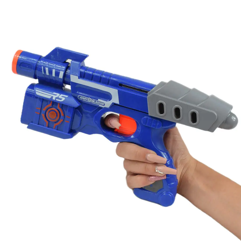 imagen de Dart Blaster: Arma de dardos manual con un alcance de 18 metros 24cm 4