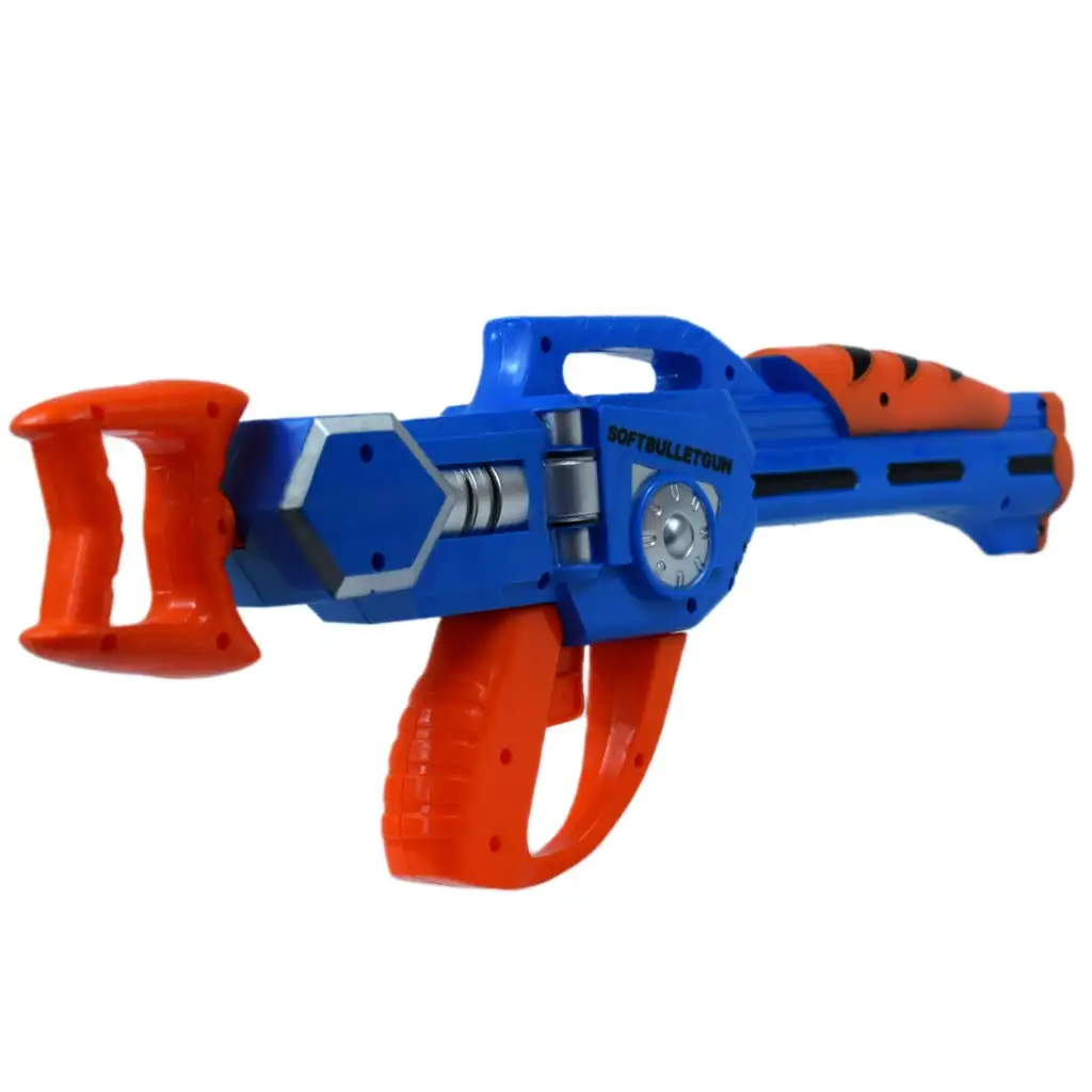 imagen de Dart Blaster: Arma de lanzamiento de esponjas manual con un alcance de 10 metros 46cm 2
