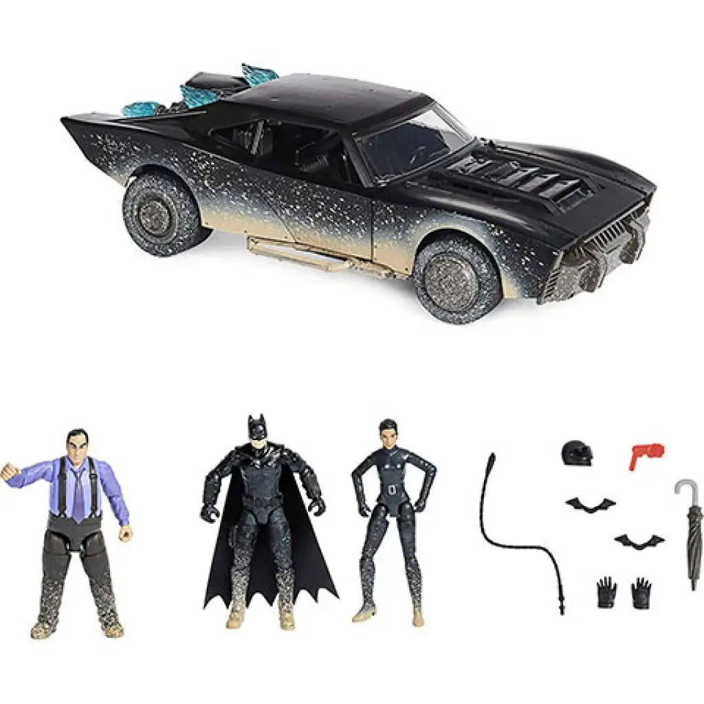 imagen de DC Comics: El set de juego Ultimate de Batman con figuras de 10 cm - Spin Master 2