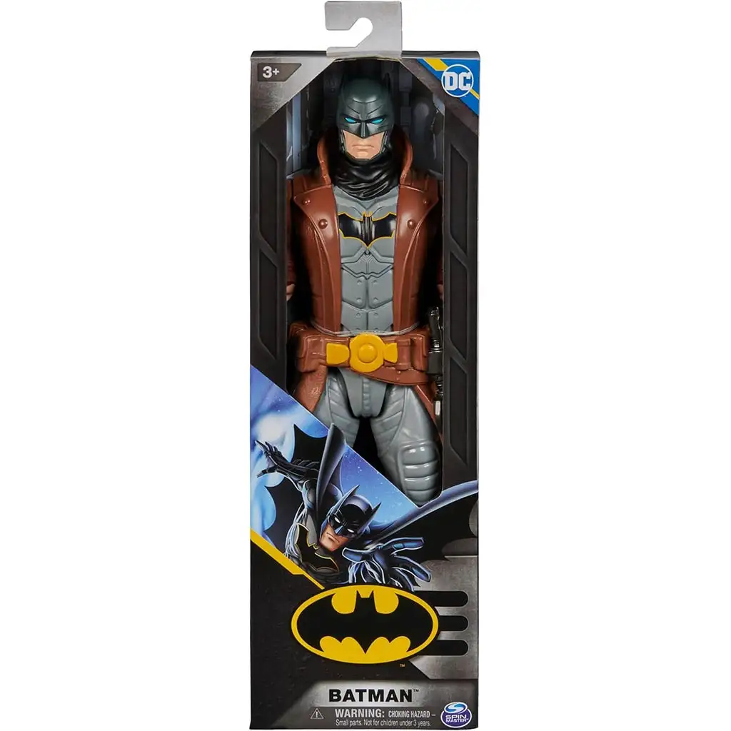 imagen de DC Comics: Figura de Batman con abrigo de 30 cm - Spin Master 1