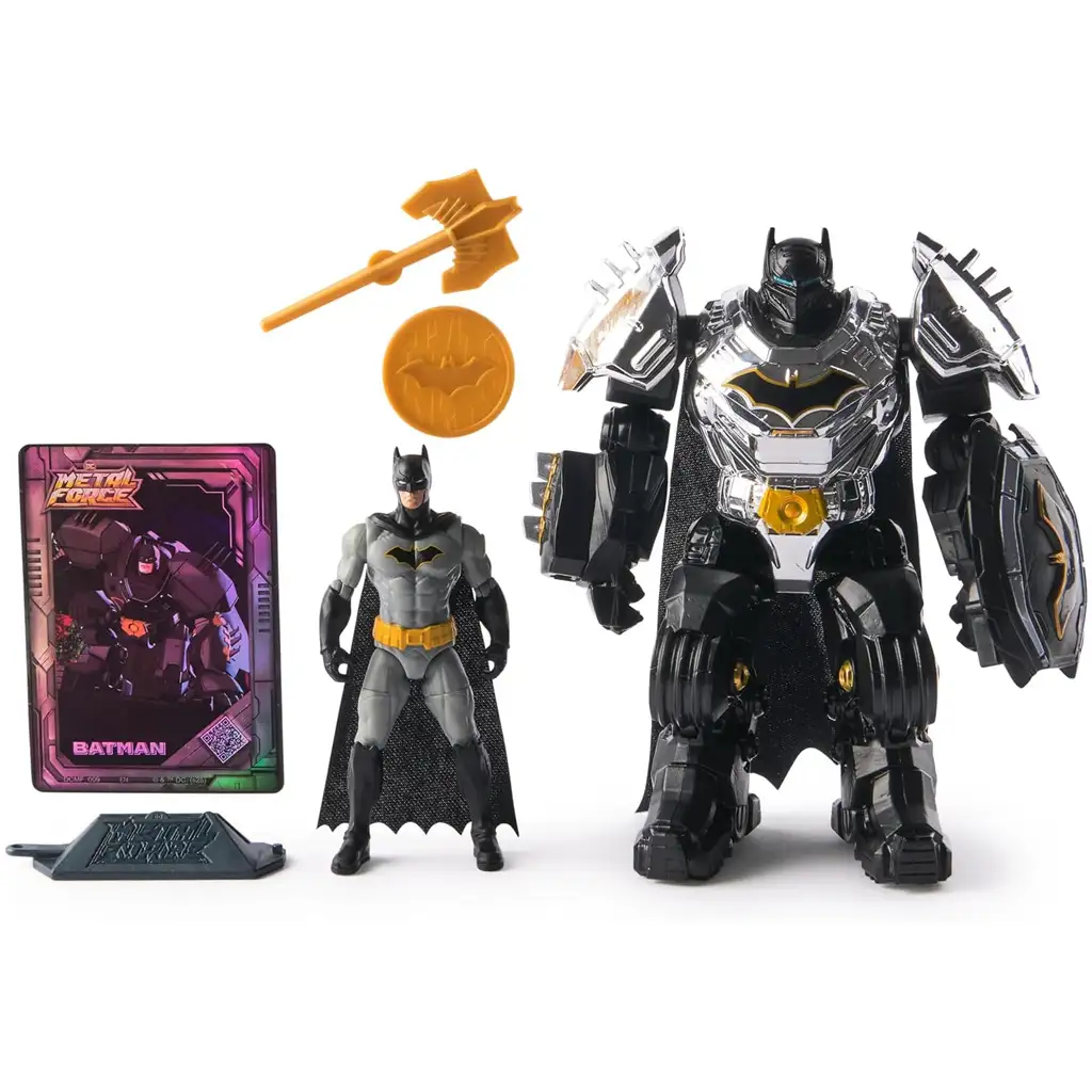 imagen de DC Metal Force Batman figura de acción set - Spin Master 2
