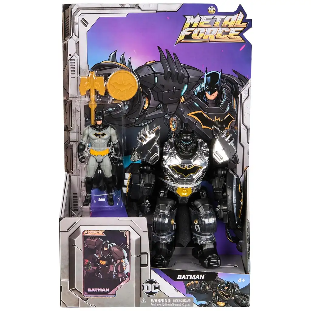 imagen de DC Metal Force Batman figura de acción set - Spin Master 1