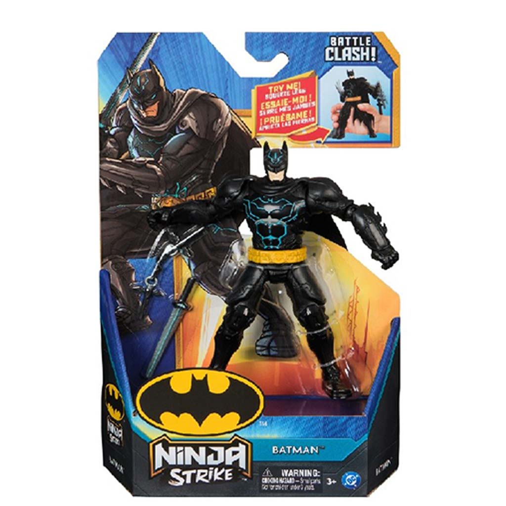 imagen de DC Ninja Strike: Battle Clash figura de Batman 15cm - Spin Master 1