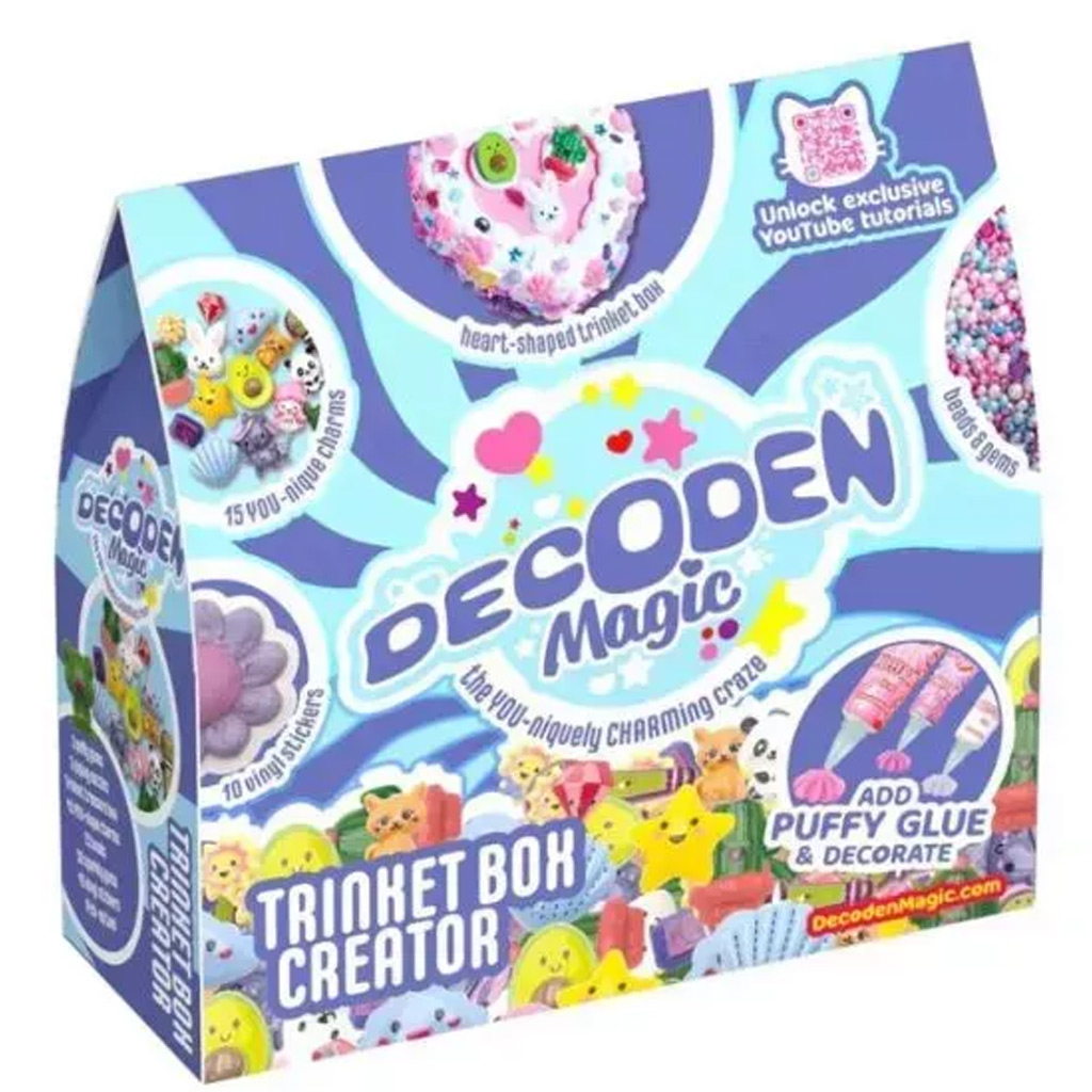 imagen de Decoden Magic - Decoración Mágica: caja de joyas en forma de corazón 1