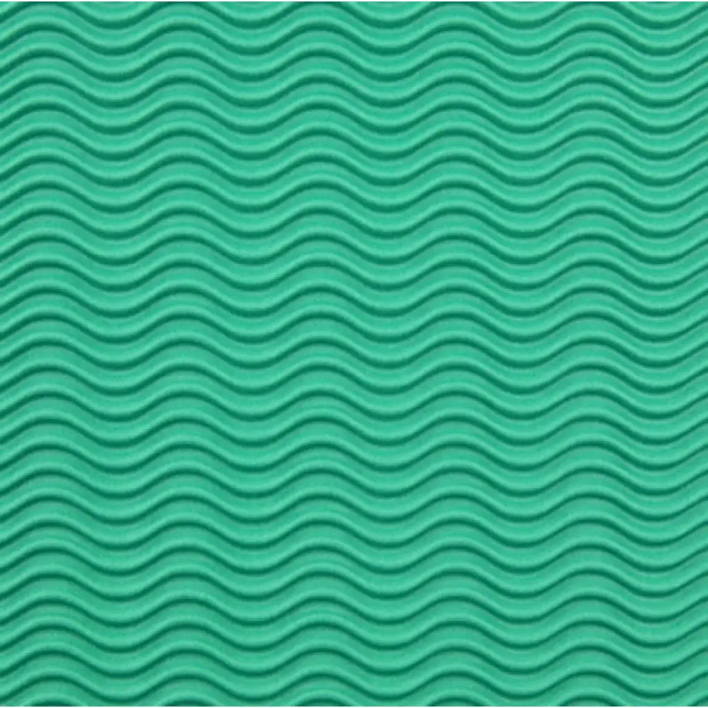 imagen de Decoración verde de cartón ondulado 3D B2 50x70cm 1ud 1
