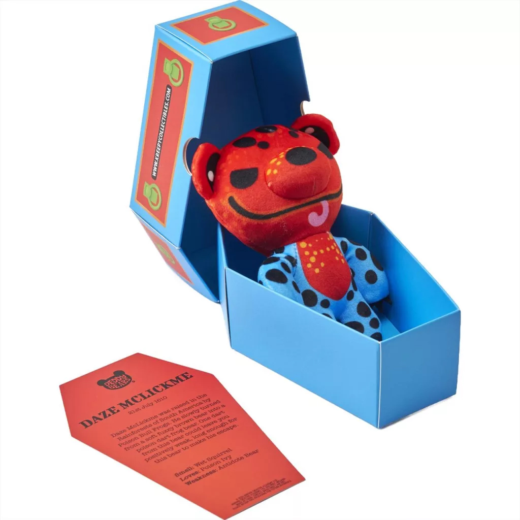 imagen de Deddy Bear Dace Mclickme peluche en ataúd, 5. serie, 15cm 2