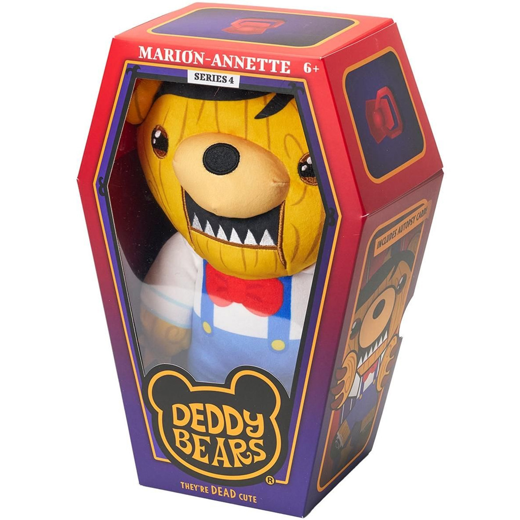 imagen de Deddy Bear Hank en ataúd de peluche, 4. serie, 30 cm - Marion-Annette 2