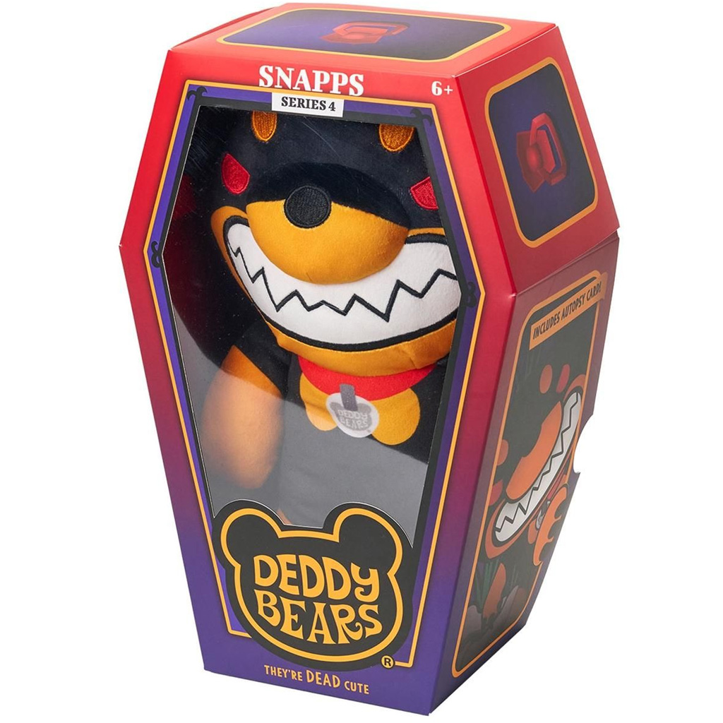 imagen de Deddy Bear Hank en ataúd de peluche, serie 4, 30 cm - Snappers 2