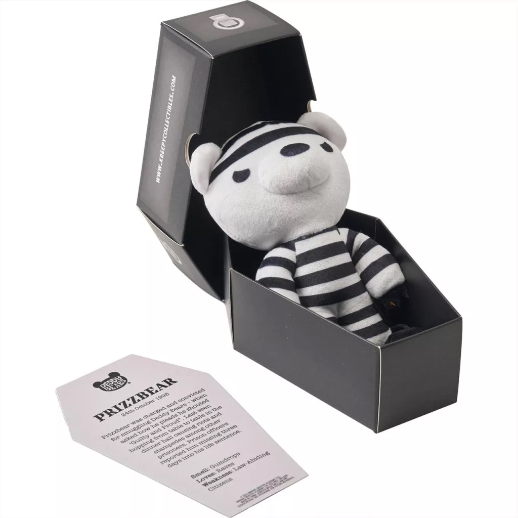 imagen de Deddy Bear Prizzbear peluche en ataúd, 5. serie, 15cm 2