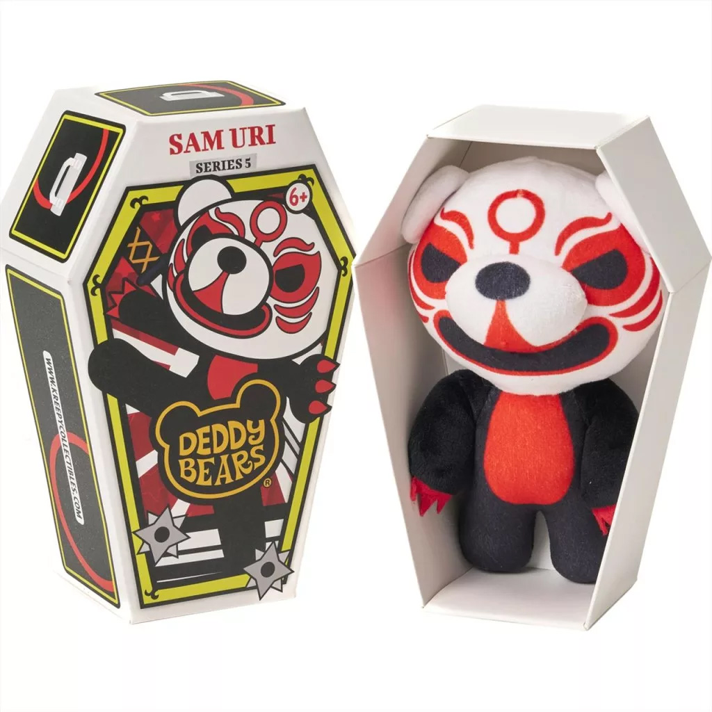 imagen de Deddy Bear Sam Uri peluche en ataúd, serie 5, 15cm 1