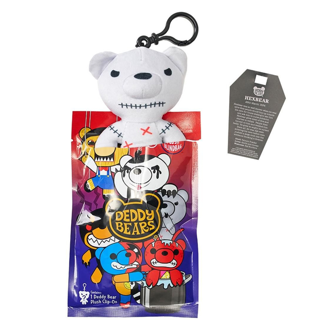 imagen de Deddy Bear sorpresa clip-on de peluche, 4. serie - varios tipos 2