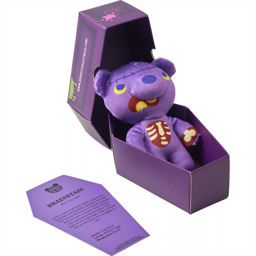 imagen de Deddy Bear Virus peluche en ataúd, 5. serie, 15cm 2