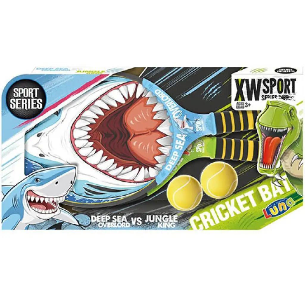 imagen de Deep Sea Overlord vs Jungle King set de tenis con dos pelotas 1