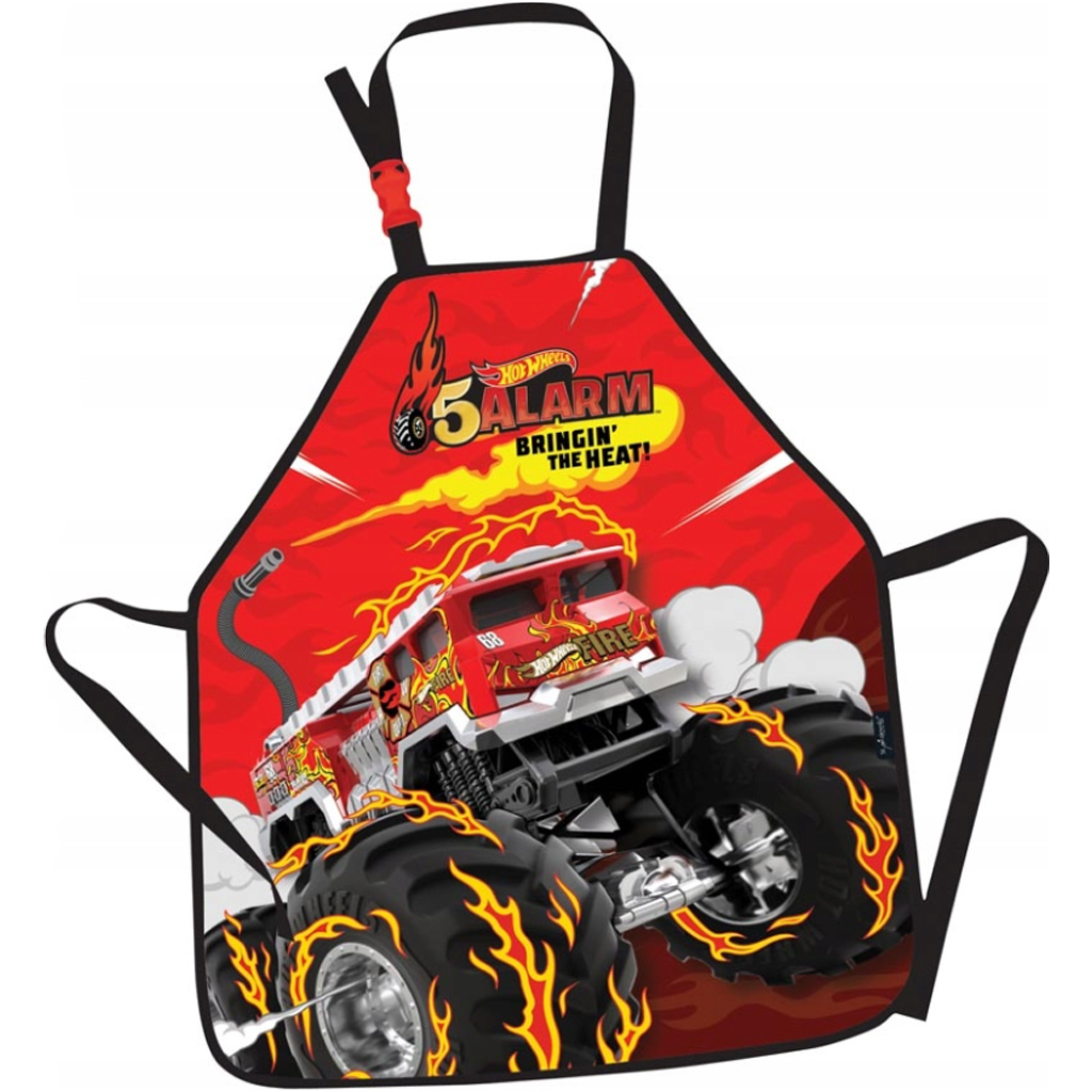 imagen de Delantal de pintor con diseño de Hot Wheels 1