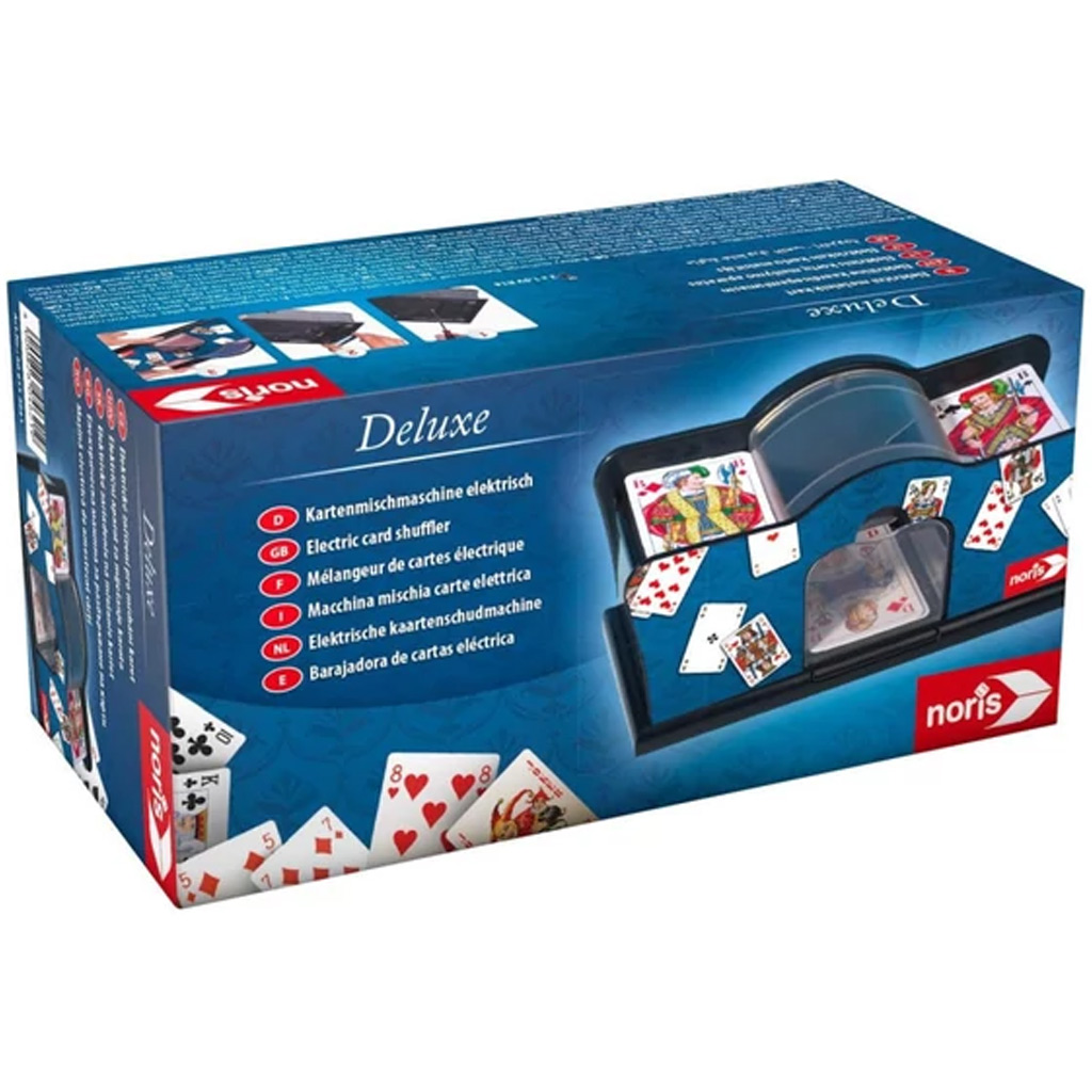 imagen de Deluxe Mezclador de cartas automático a batería - Noris 1