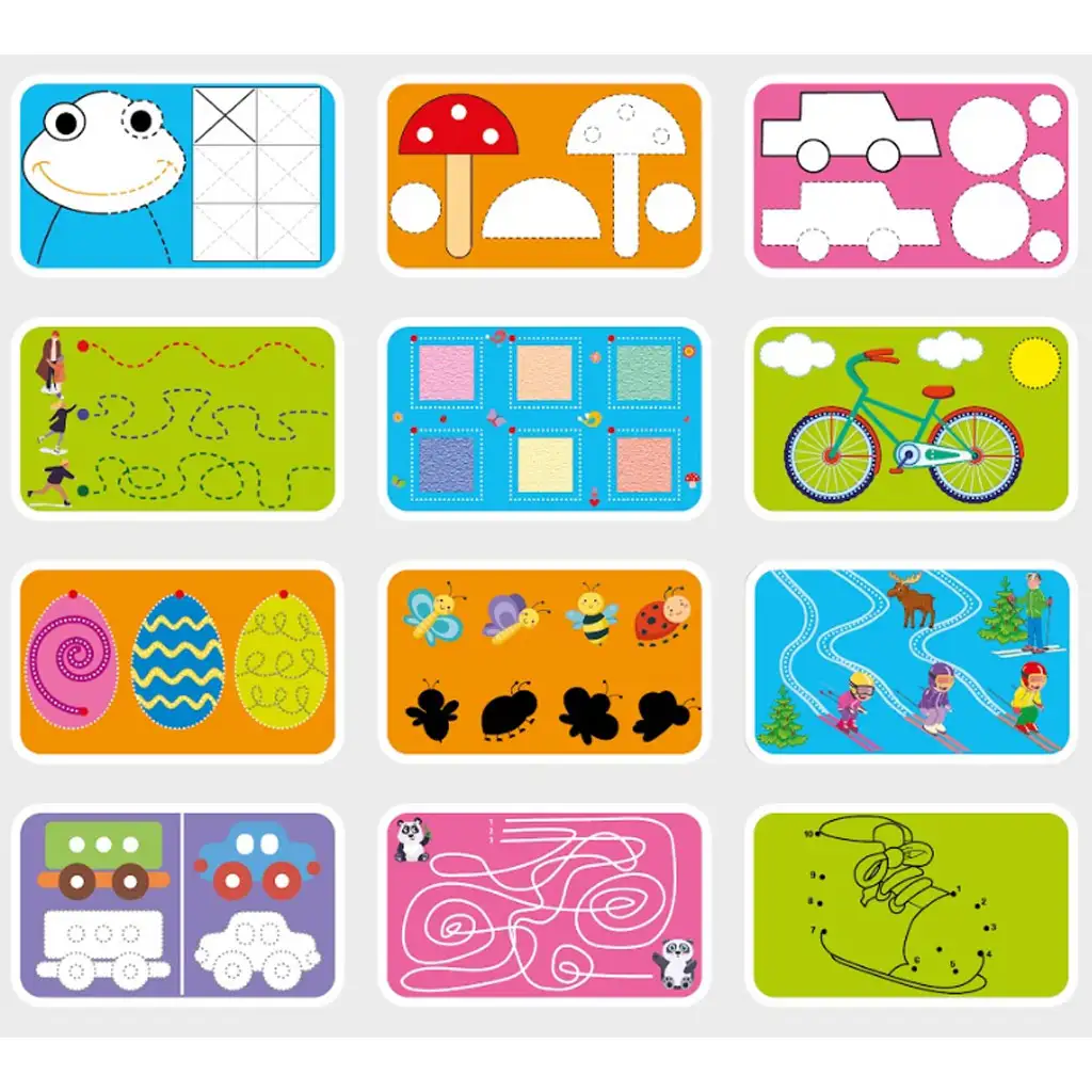 imagen de Desarrollo temprano jugando – Tarjetas de desarrollo para niños de 3 a 5 años 2