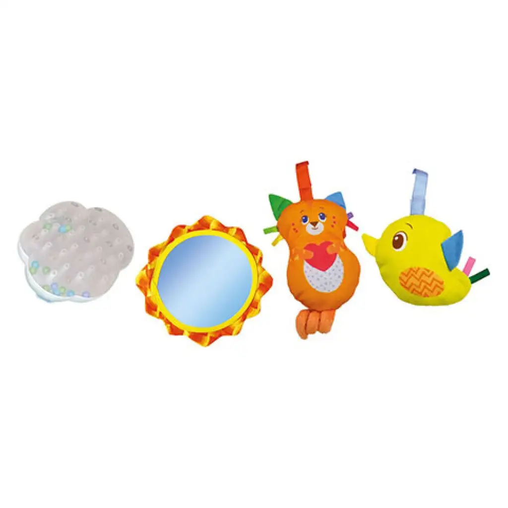 imagen de ¡Descubre! Alfombra de juego con animales con accesorios 61x82cm - Clementoni baby 5