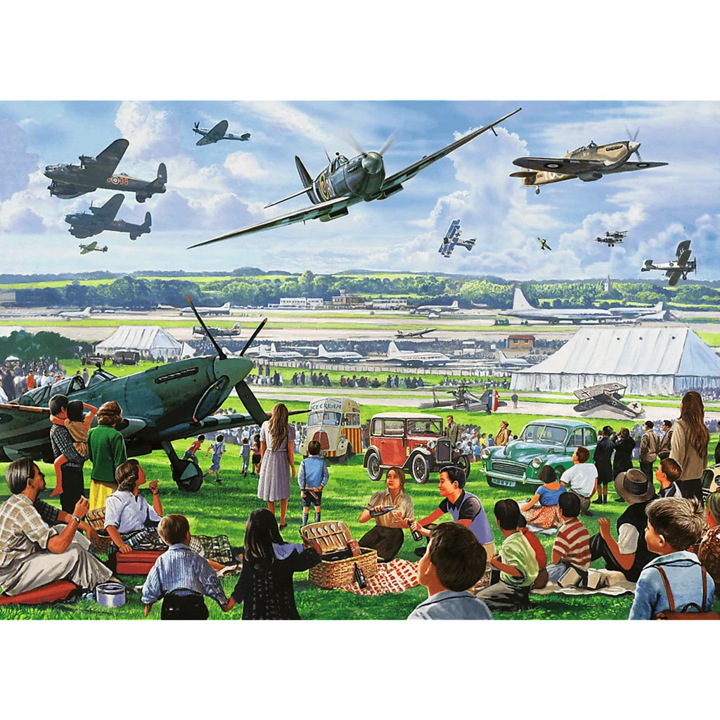 imagen de Desfile aéreo 1000 piezas Premium plus calidad puzzle - Trefl 2
