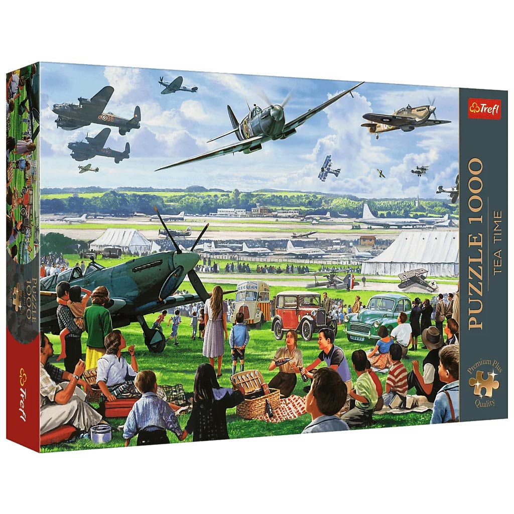 imagen de Desfile aéreo 1000 piezas Premium plus calidad puzzle - Trefl 1