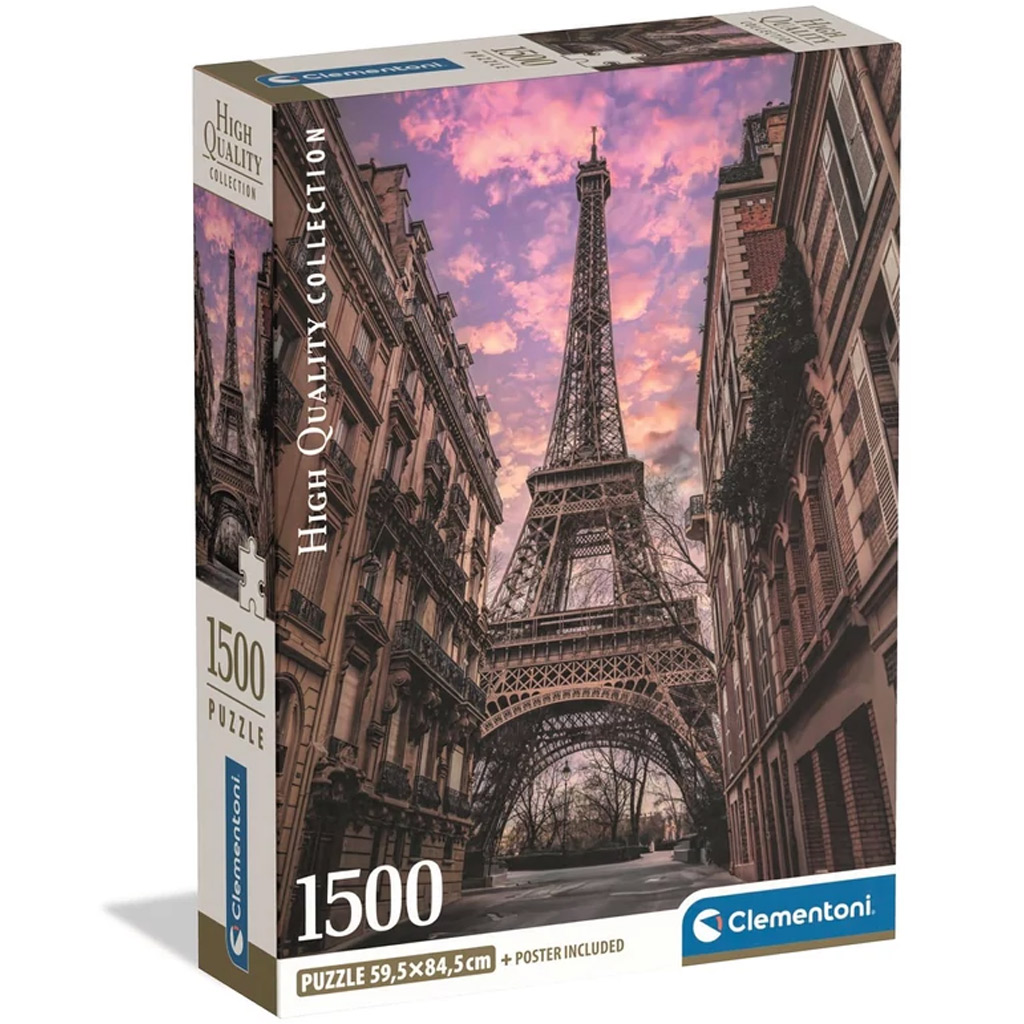 imagen de Despertar París puzzle de 1500 piezas HQC - Clementoni 1