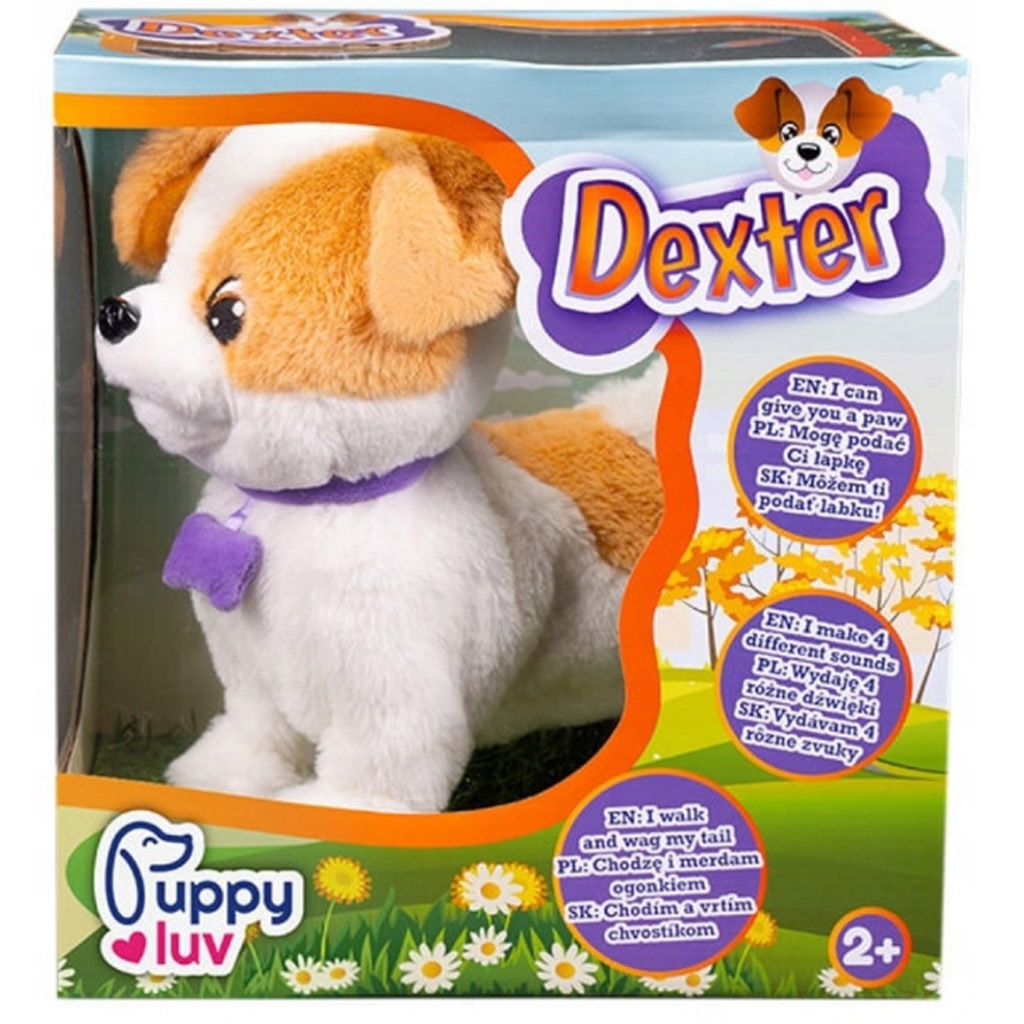 imagen de Dexter el Perro de Peluche Interactivo - Puppy Luv 2