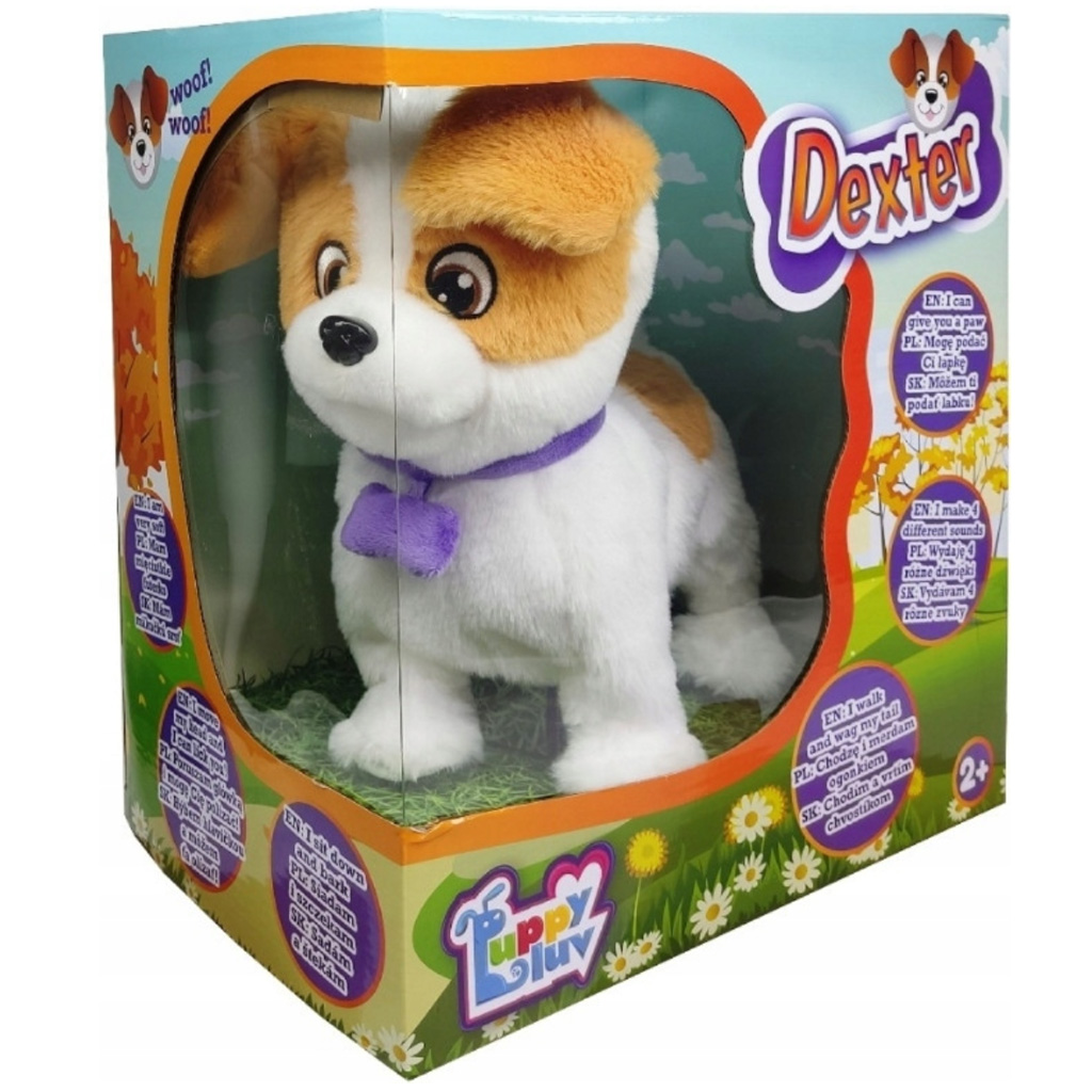 imagen de Dexter el Perro de Peluche Interactivo - Puppy Luv 1