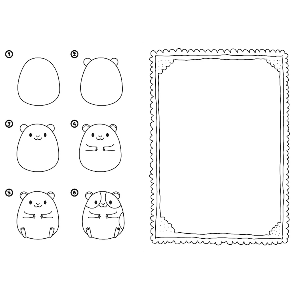 imagen de Dibuja animales paso a paso cuaderno de actividades - Trefl 3