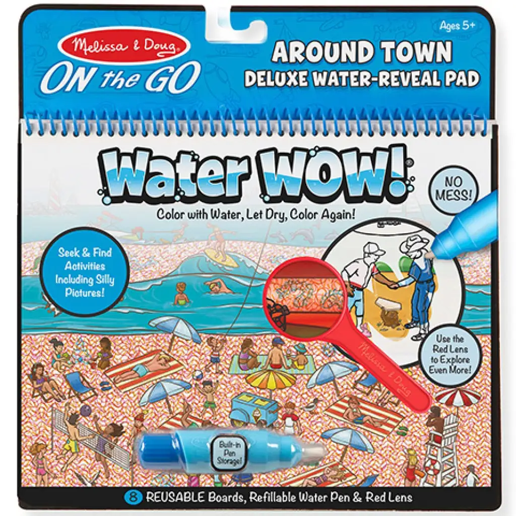 imagen de Dibujo con agua: Juego creativo alrededor de la ciudad - Melissa & Doug 1