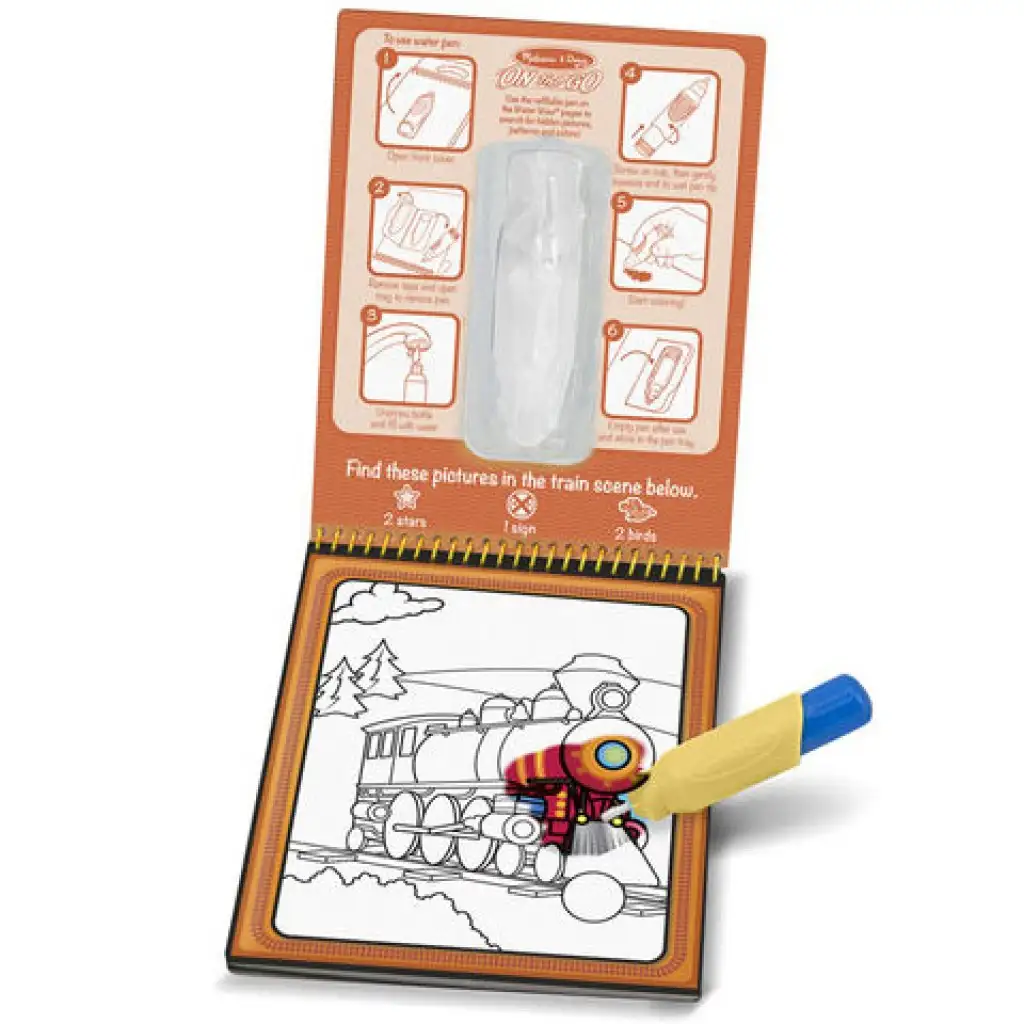 imagen de Dibujo de vehículos con agua juego creativo - Melissa & Doug 2