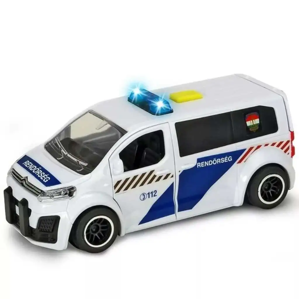 imagen de Dickie SOS serie: Citroen SpaceTourer coche de policía con radar - Simba toys 2