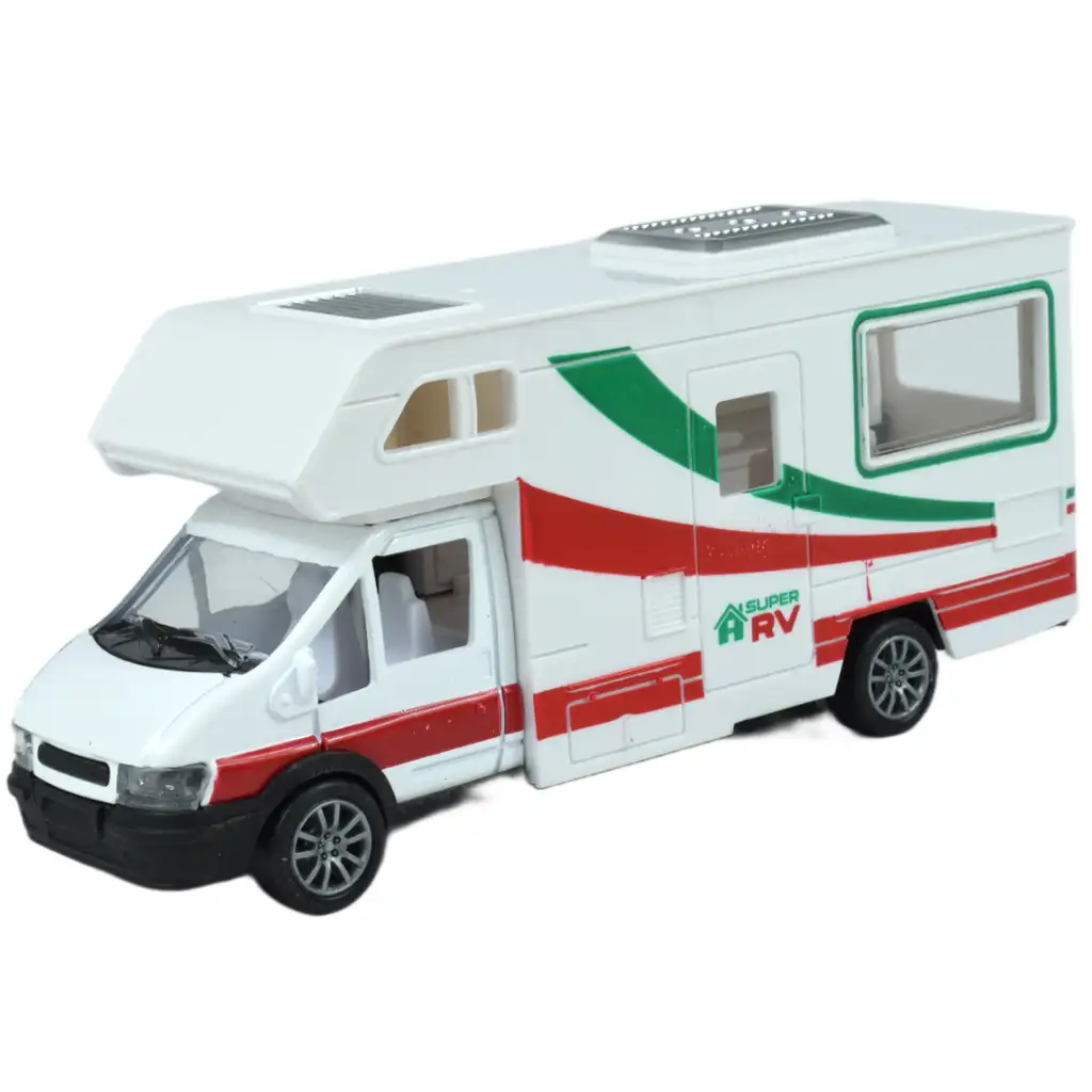 imagen de Die-Cast: Autocaravana de metal en varias versiones 17cm 1ud 2