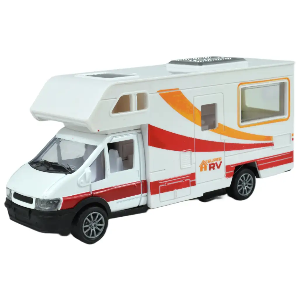 imagen de Die-Cast: Autocaravana de metal en varias versiones 17cm 1ud 4