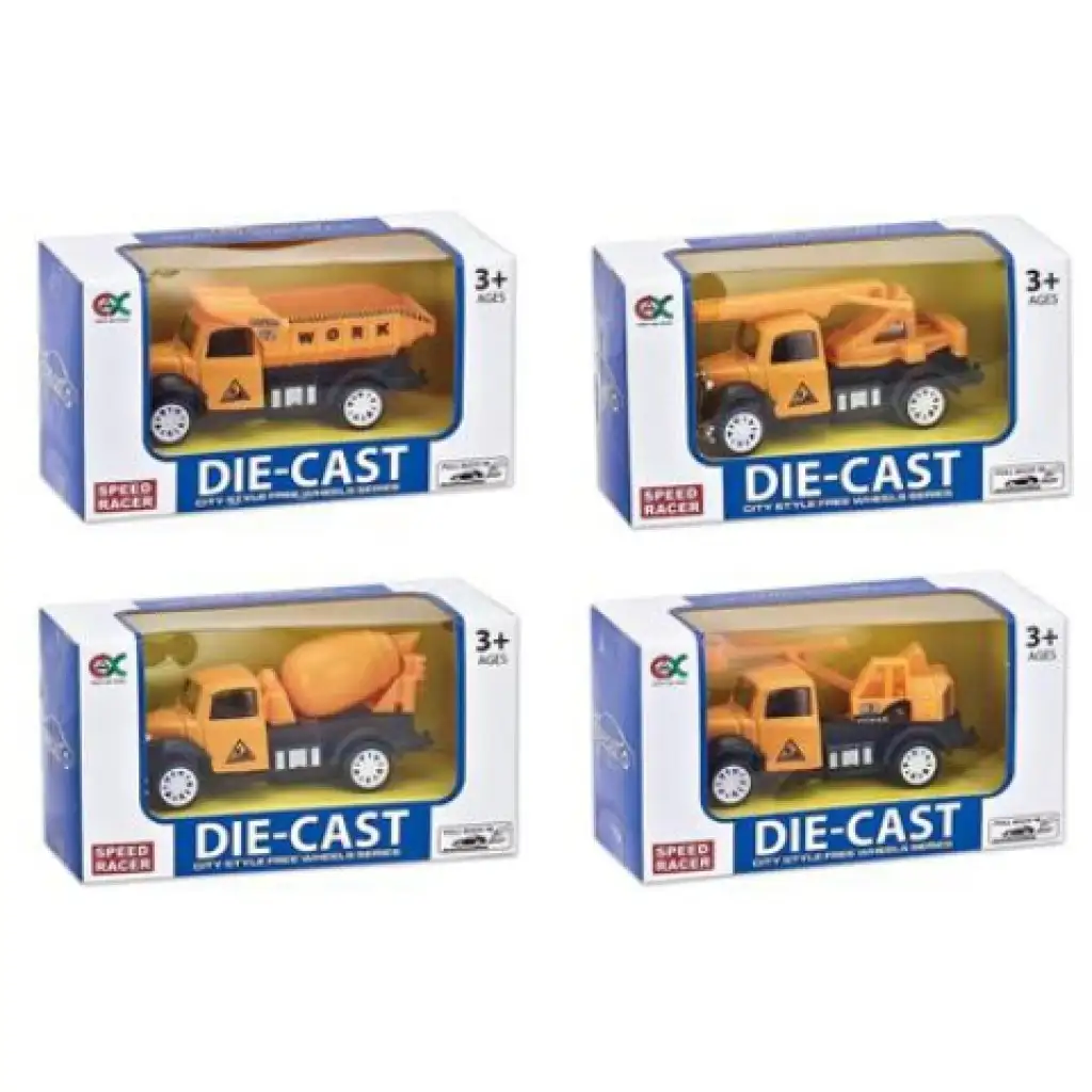 imagen de Die-Cast Classics: Camiones de construcción en varias versiones 1/55 1
