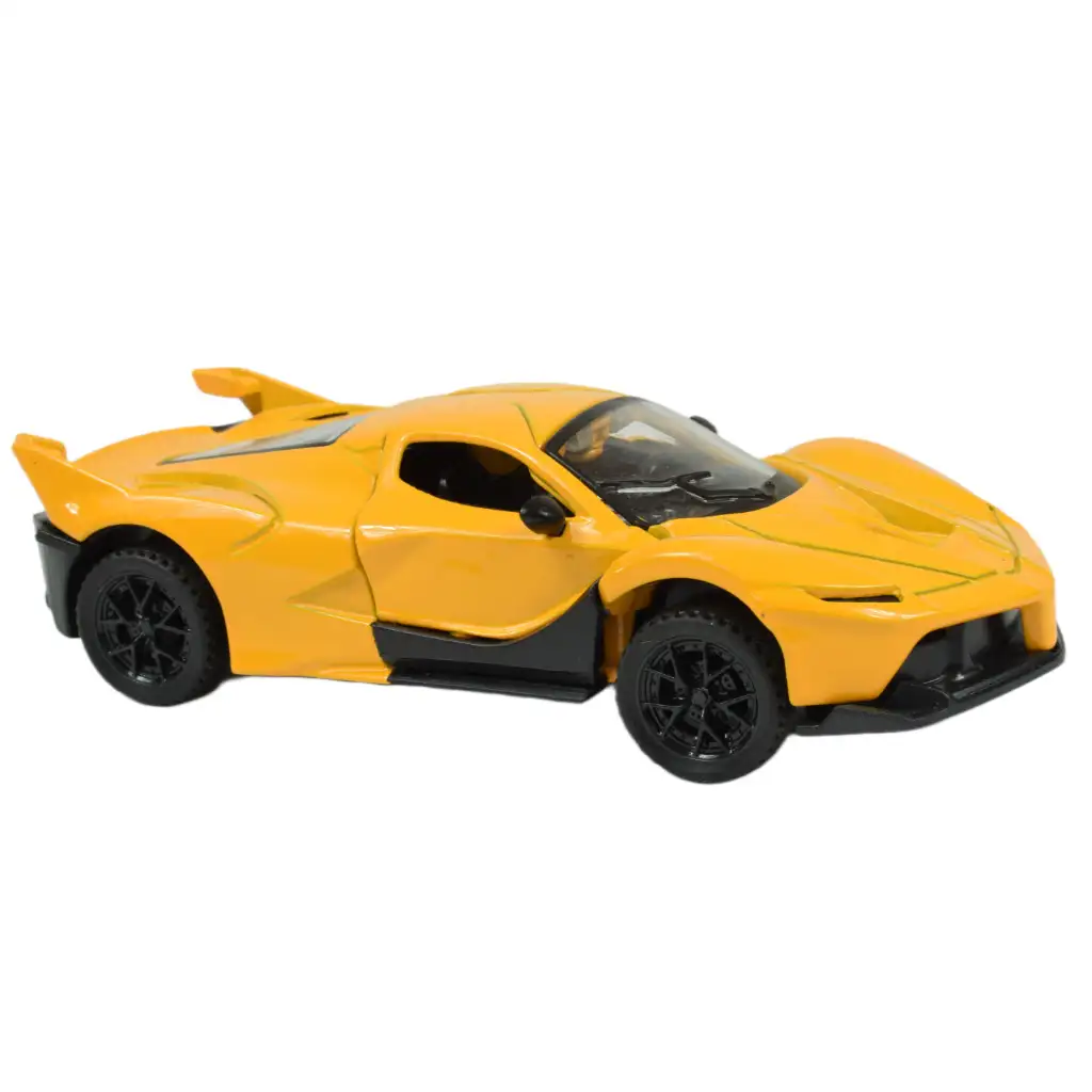 imagen de Die-Cast: Coche deportivo de lujo de metal con puertas abatibles, disponible en varias versiones 12cm 1ud 10