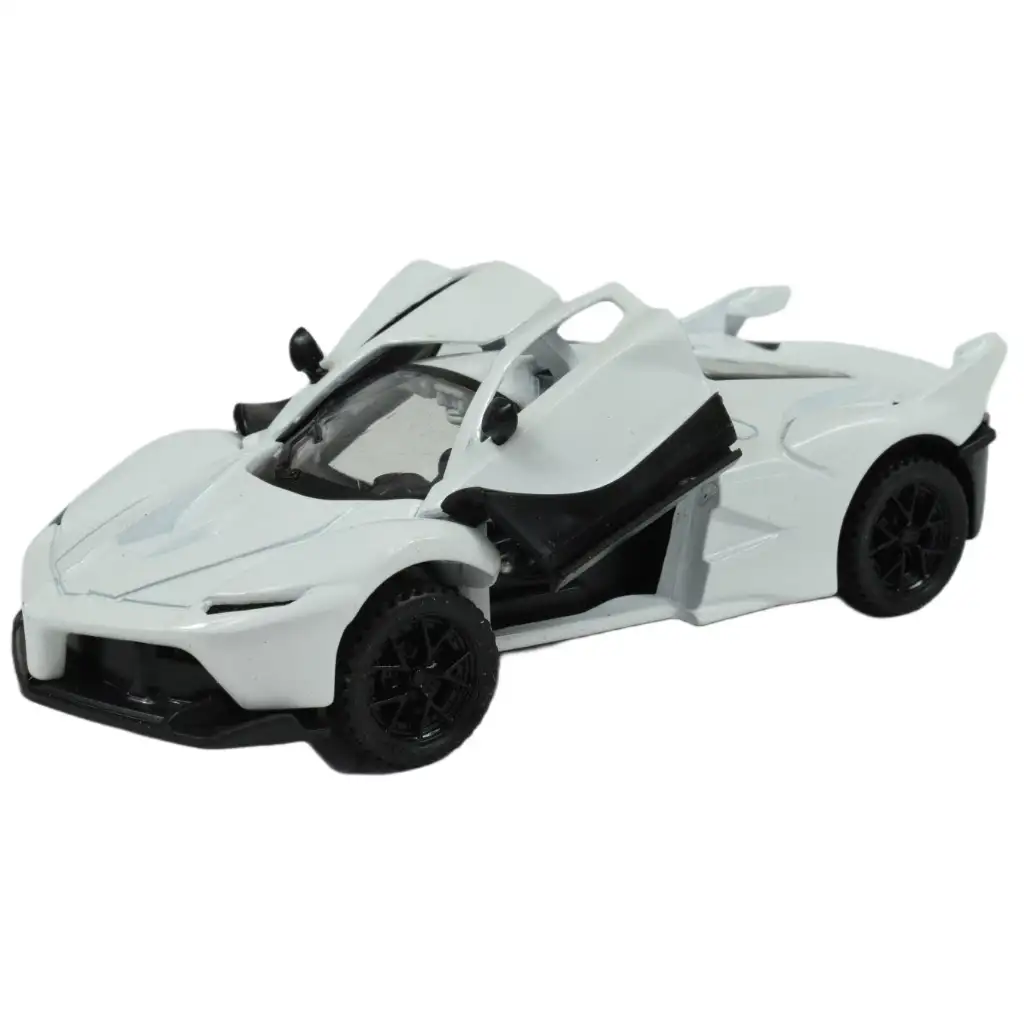 imagen de Die-Cast: Coche deportivo de lujo de metal con puertas abatibles, disponible en varias versiones 12cm 1ud 15
