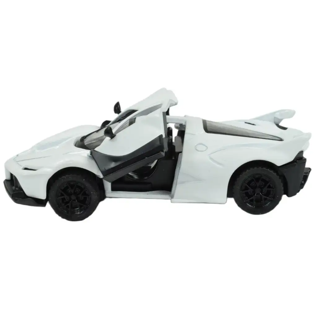 imagen de Die-Cast: Coche deportivo de lujo de metal con puertas abatibles, disponible en varias versiones 12cm 1ud 16