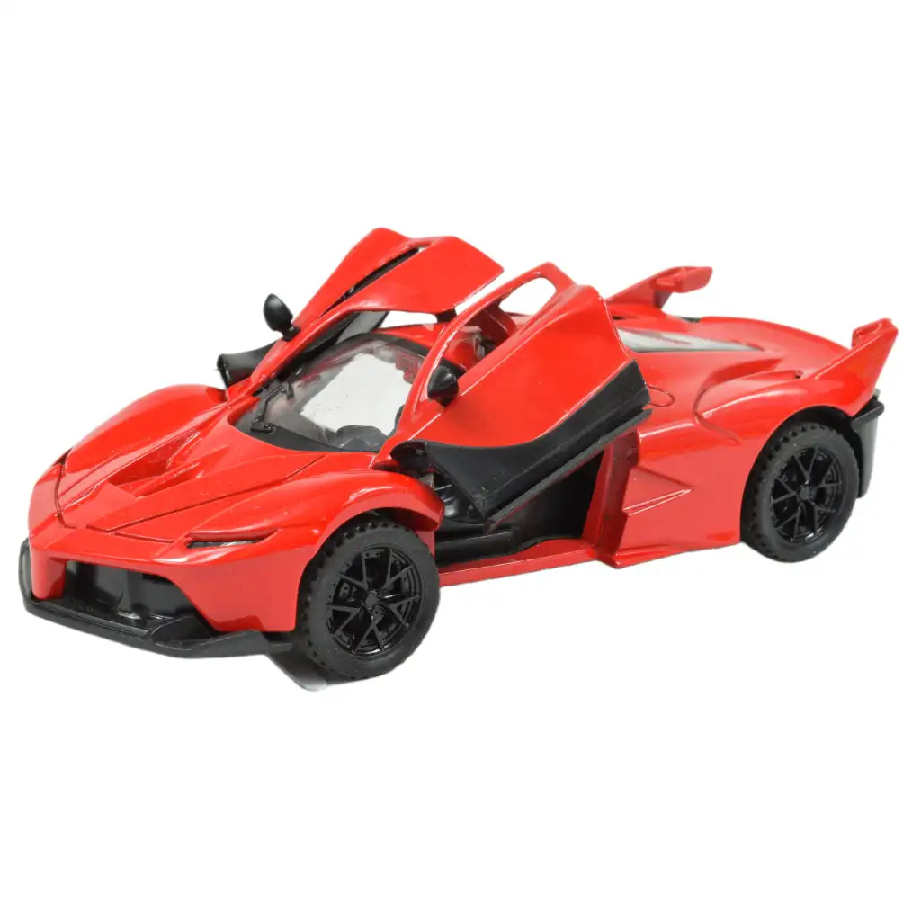 imagen de Die-Cast: Coche deportivo de lujo de metal con puertas abatibles, disponible en varias versiones 12cm 1ud 2