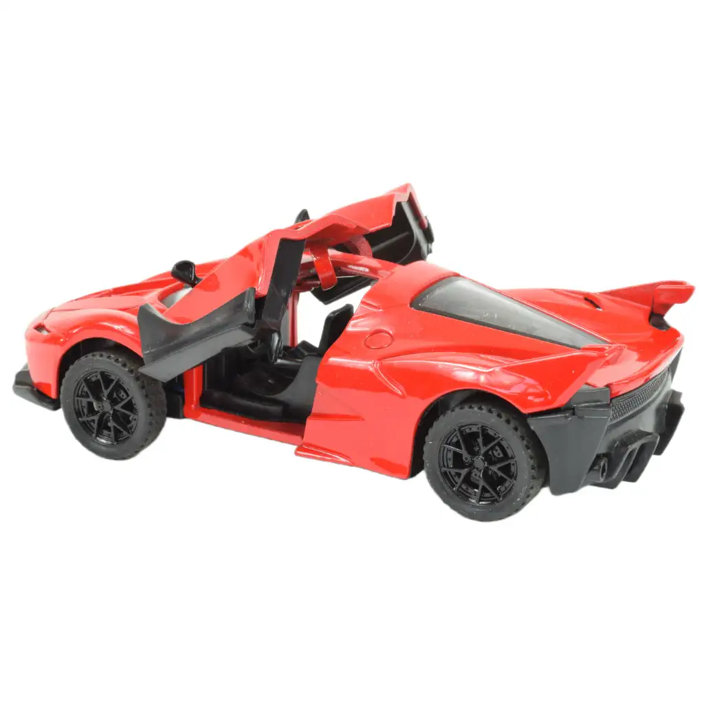 imagen de Die-Cast: Coche deportivo de lujo de metal con puertas abatibles, disponible en varias versiones 12cm 1ud 3