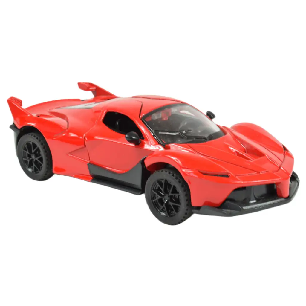 imagen de Die-Cast: Coche deportivo de lujo de metal con puertas abatibles, disponible en varias versiones 12cm 1ud 5