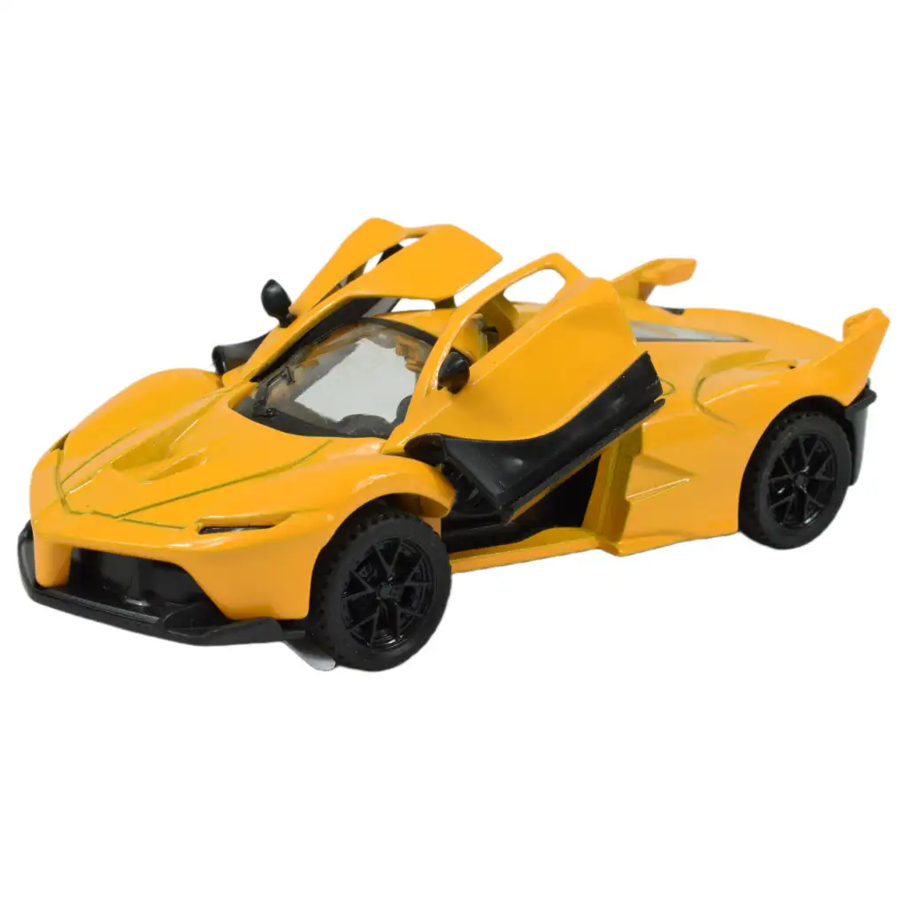 imagen de Die-Cast: Coche deportivo de lujo de metal con puertas abatibles, disponible en varias versiones 12cm 1ud 6