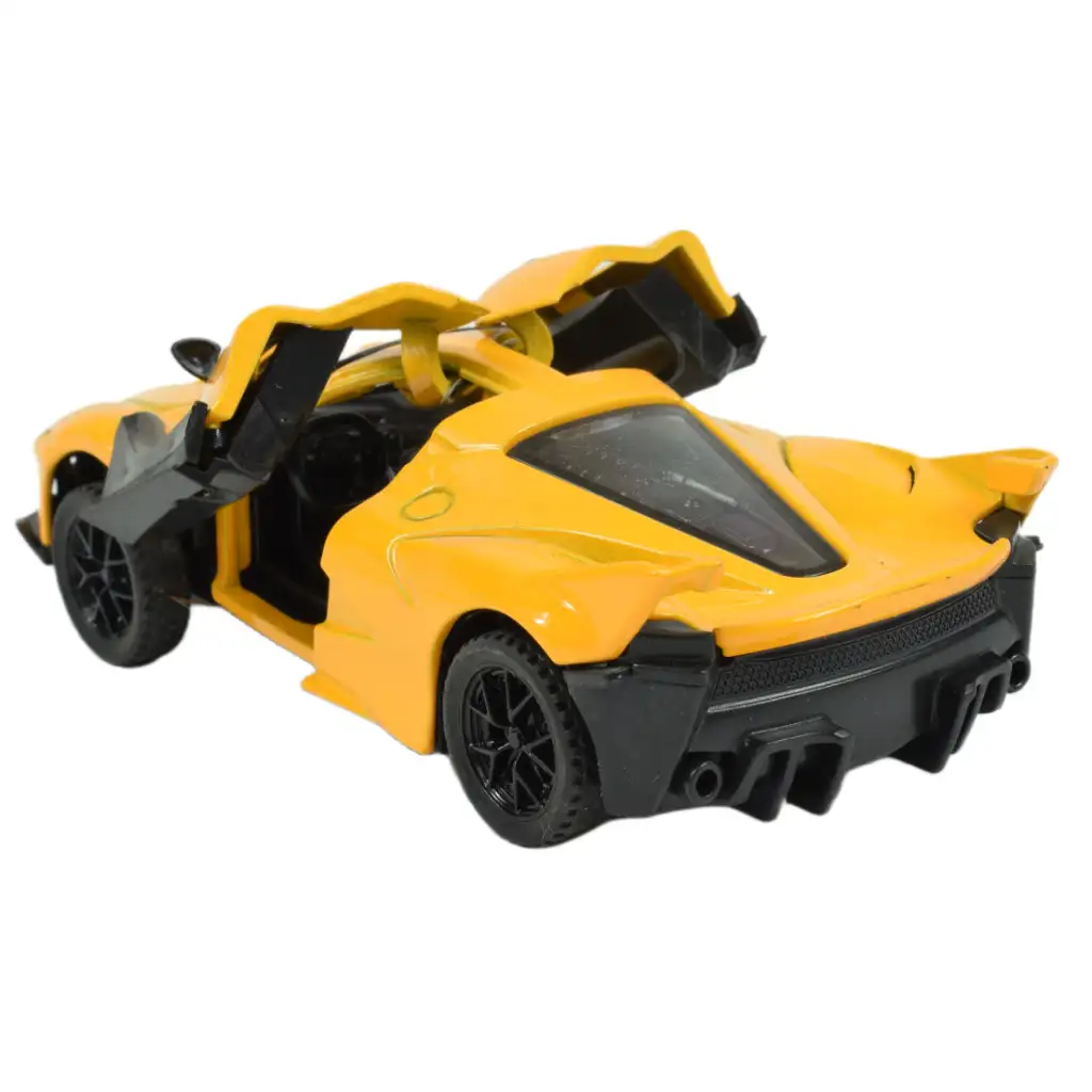 imagen de Die-Cast: Coche deportivo de lujo de metal con puertas abatibles, disponible en varias versiones 12cm 1ud 8