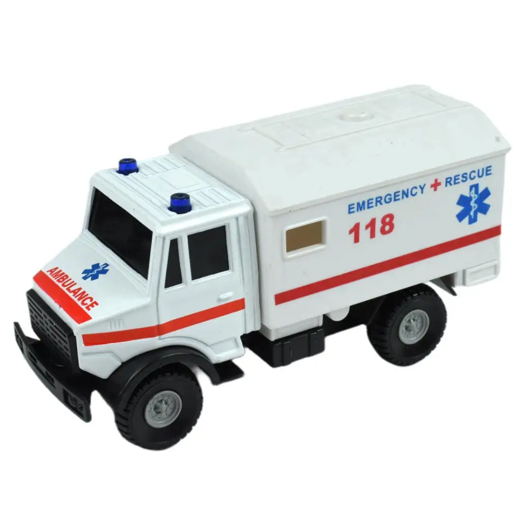 imagen de Die-Cast: Conjunto de cochecito de bomberos gigante con accesorios 2