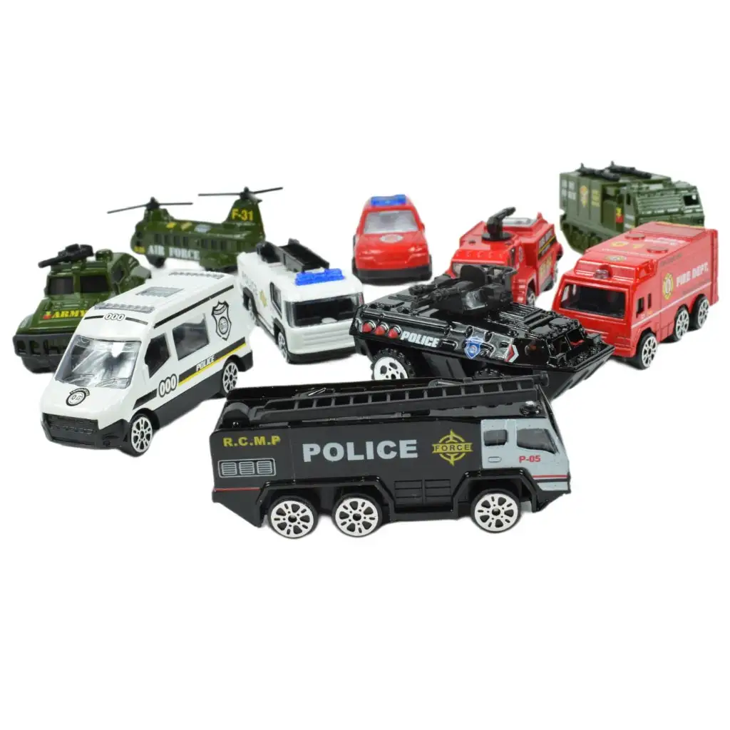 imagen de Die-Cast: Set de coches de seguridad en dos versiones 2