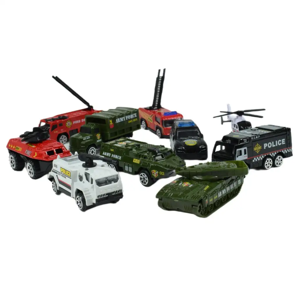 imagen de Die-Cast: Set de coches de seguridad en dos versiones 4