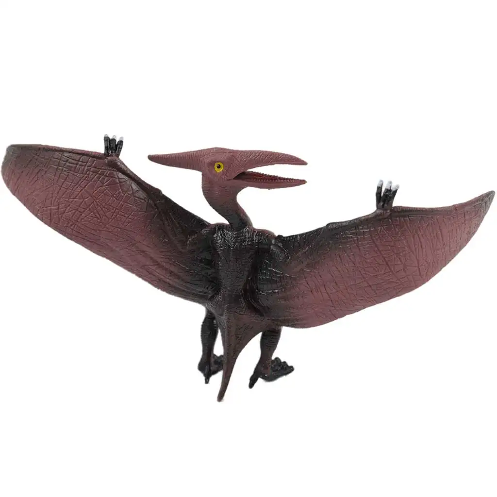 imagen de Dino World: Figura de Pterosaurio de 20 cm meticulosamente detallada en jaula 2