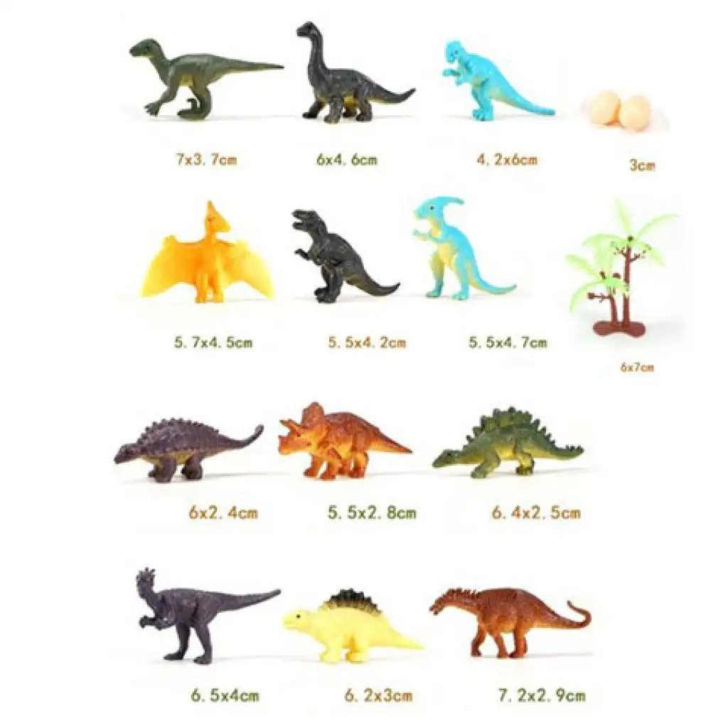 imagen de Dino World: Set de figuras de dinosaurios 2