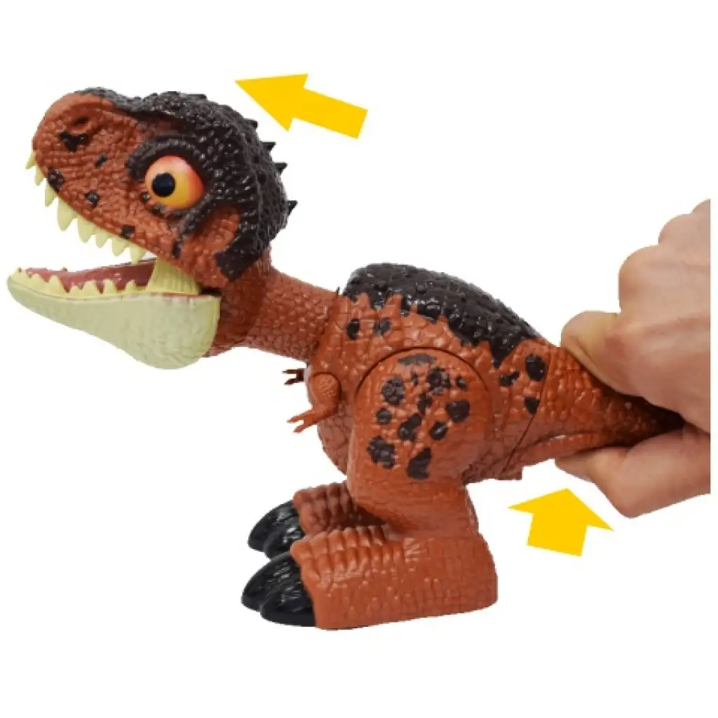 imagen de Dino World: Tierno T-Rex bebé dinosaurio con efectos de sonido 25cm 4