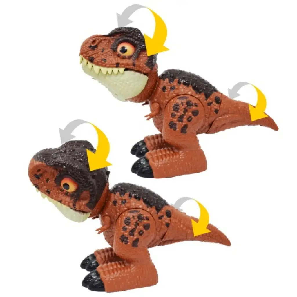 imagen de Dino World: Tierno T-Rex bebé dinosaurio con efectos de sonido 25cm 5