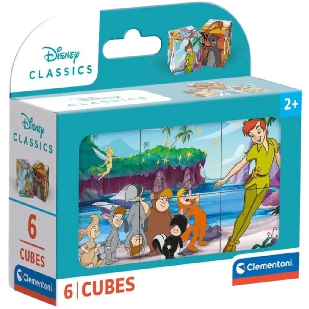 imagen de Disney Classic cubos de cuentos 6 piezas - Clementoni 1